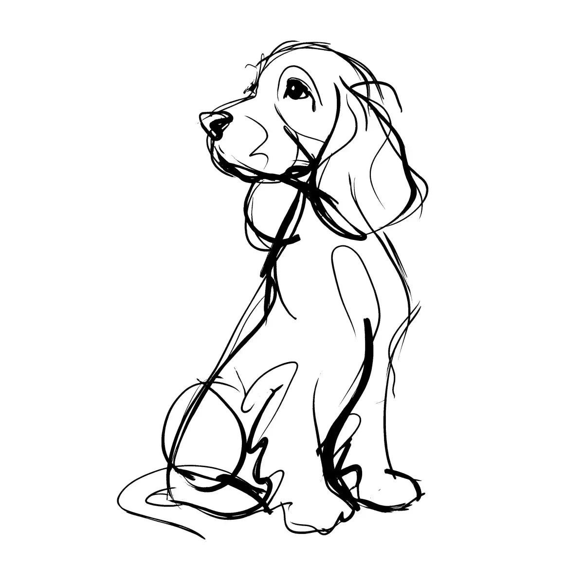 Plakat - Cocker spaniel plakat