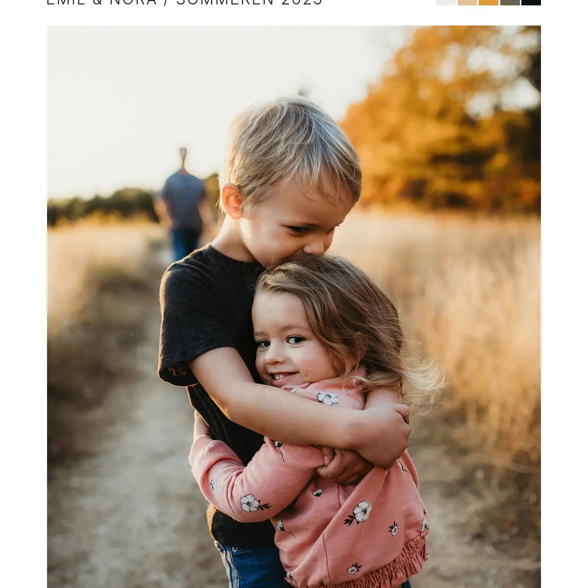Plakat - Familieplakat med eget bilde