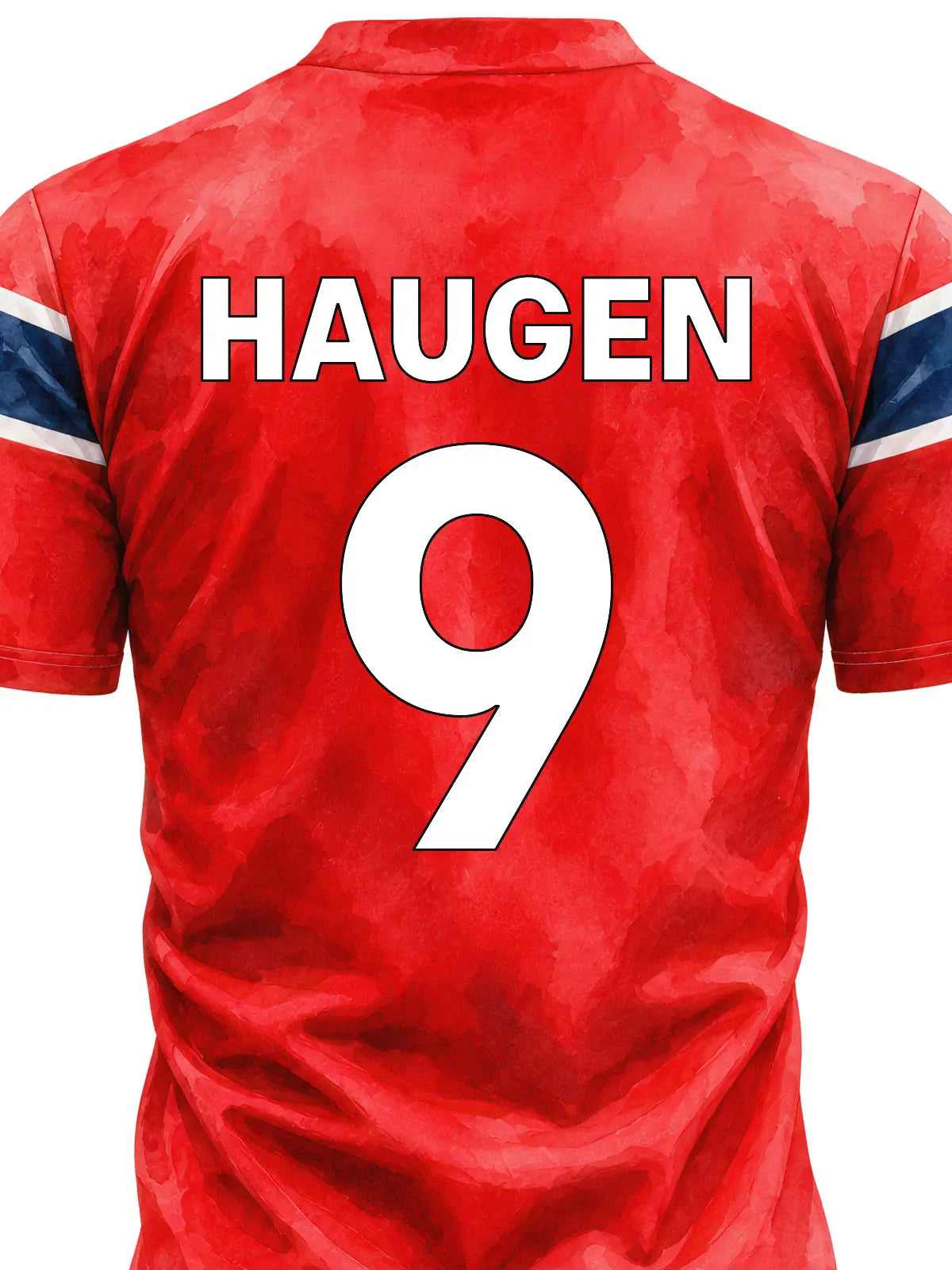 Plakat - Norge fotballplakat – Med navn og nummer