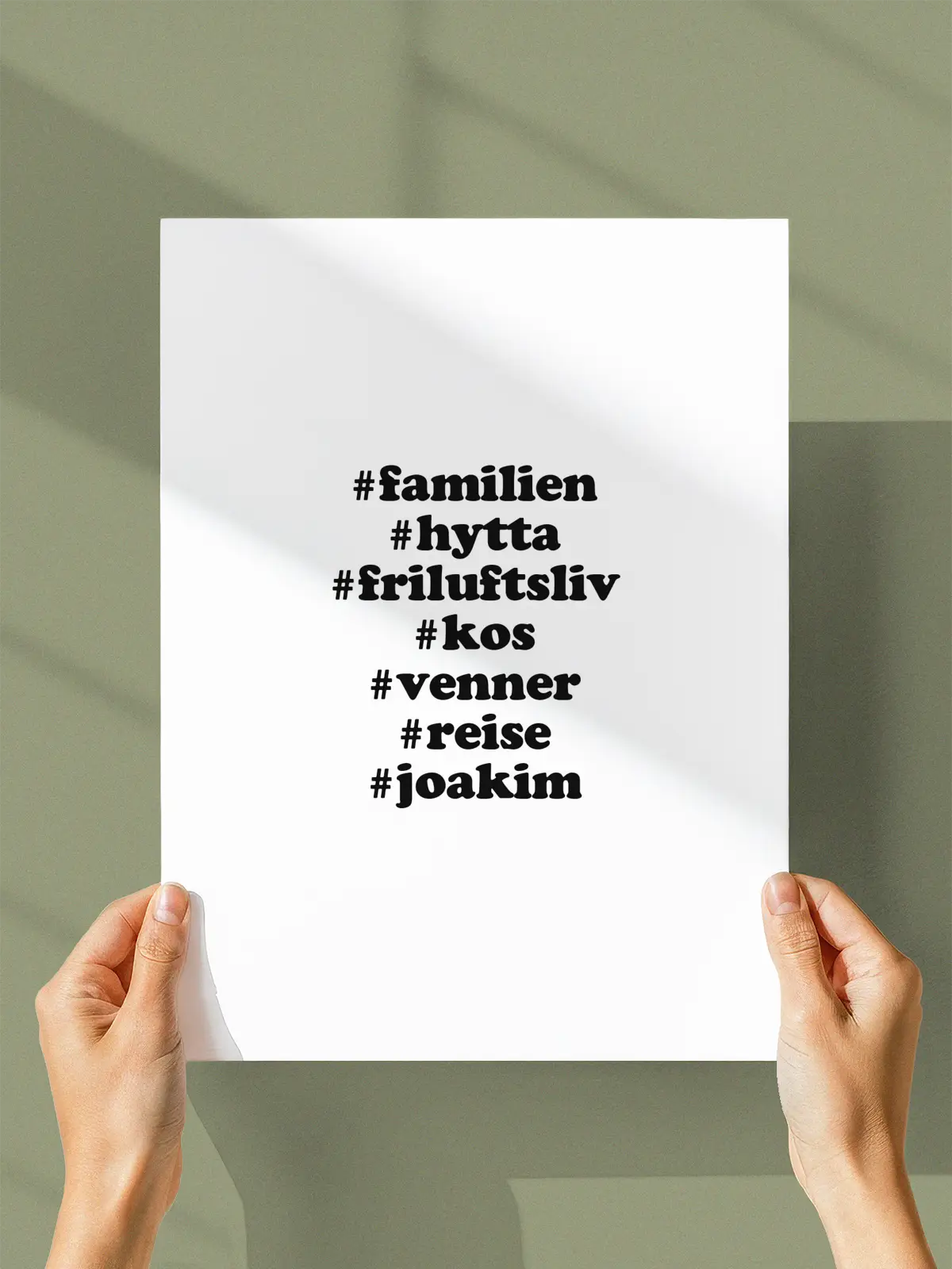 Hashtag – Min verden