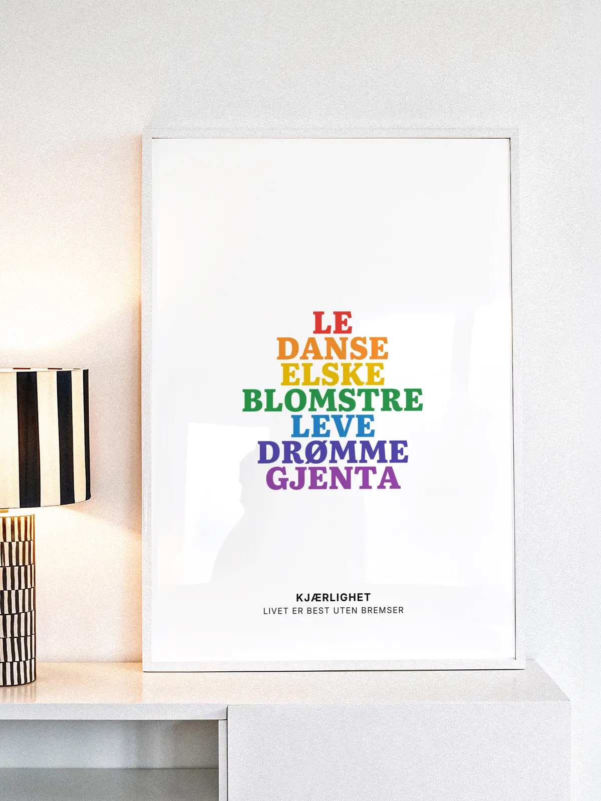 Love is Love – Personlig regnbueplakat