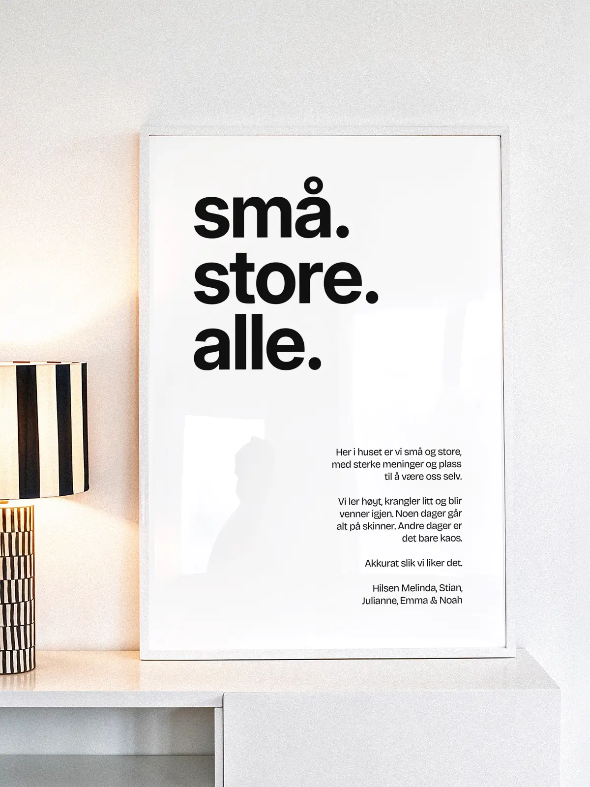 Små. Store. Alle.