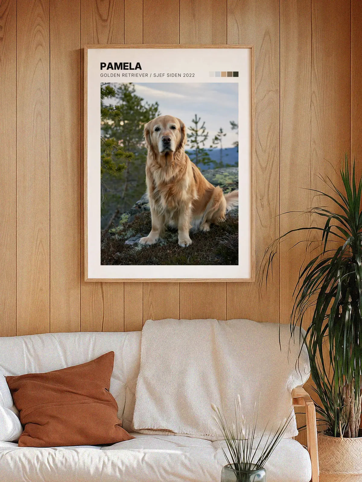 Kjæledyrplakat med eget bilde