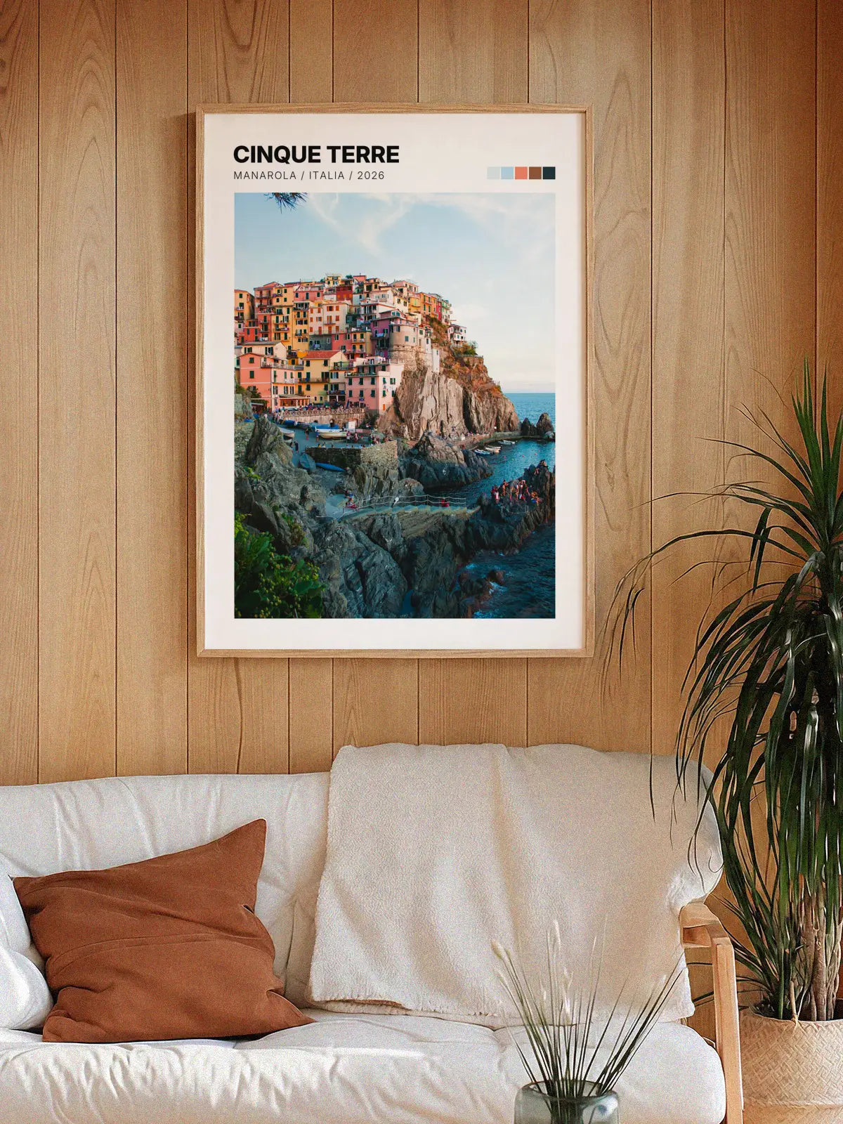 Reiseplakat med eget bilde