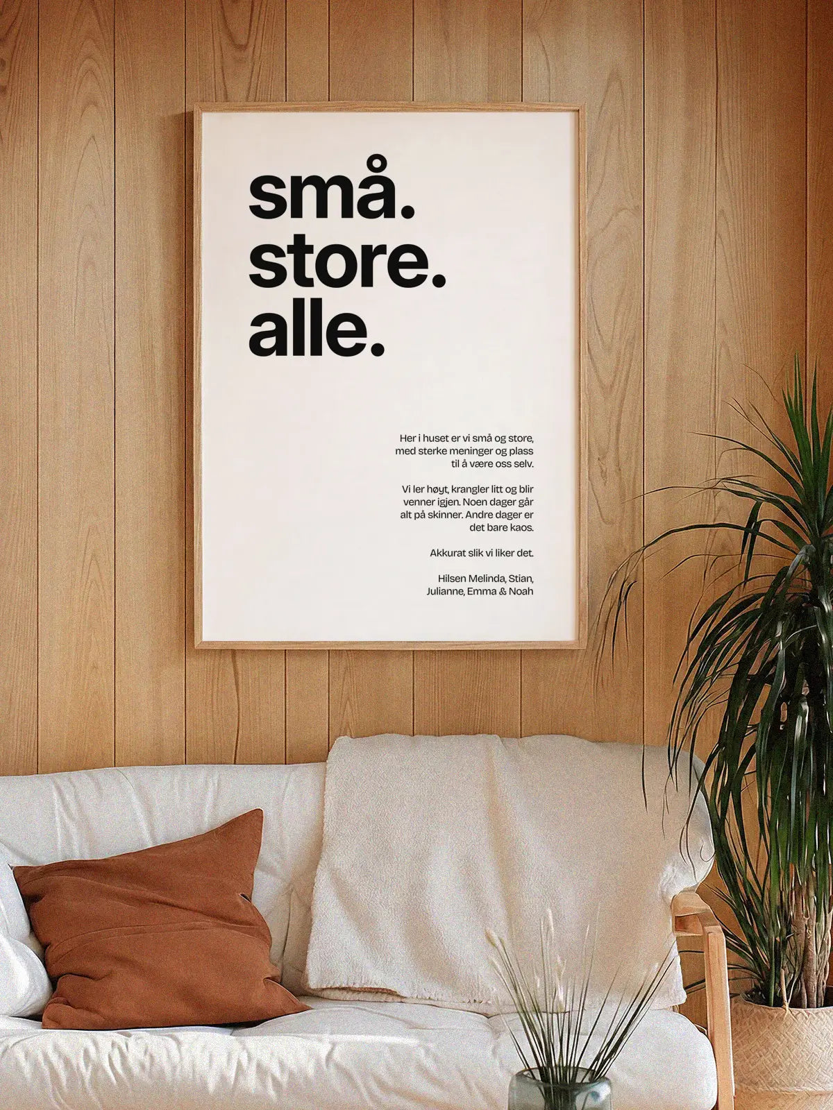 Små. Store. Alle.