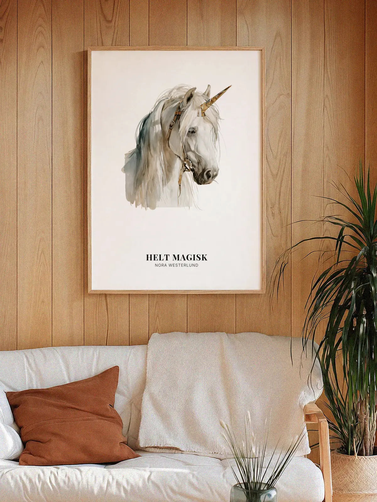Unicorn personlig plakat